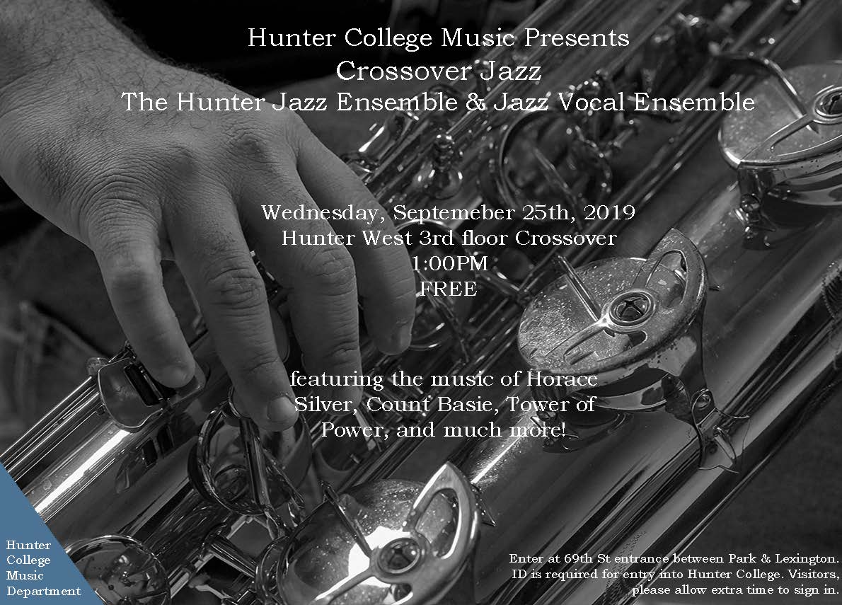 Crossover Jazz Hunter College