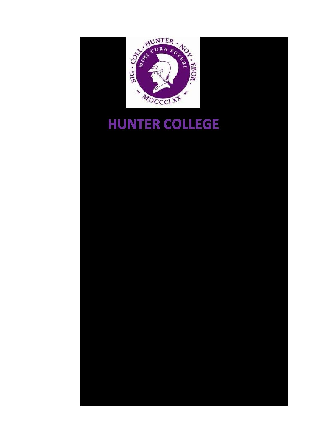 AdjunctHandbook032019 Hunter College