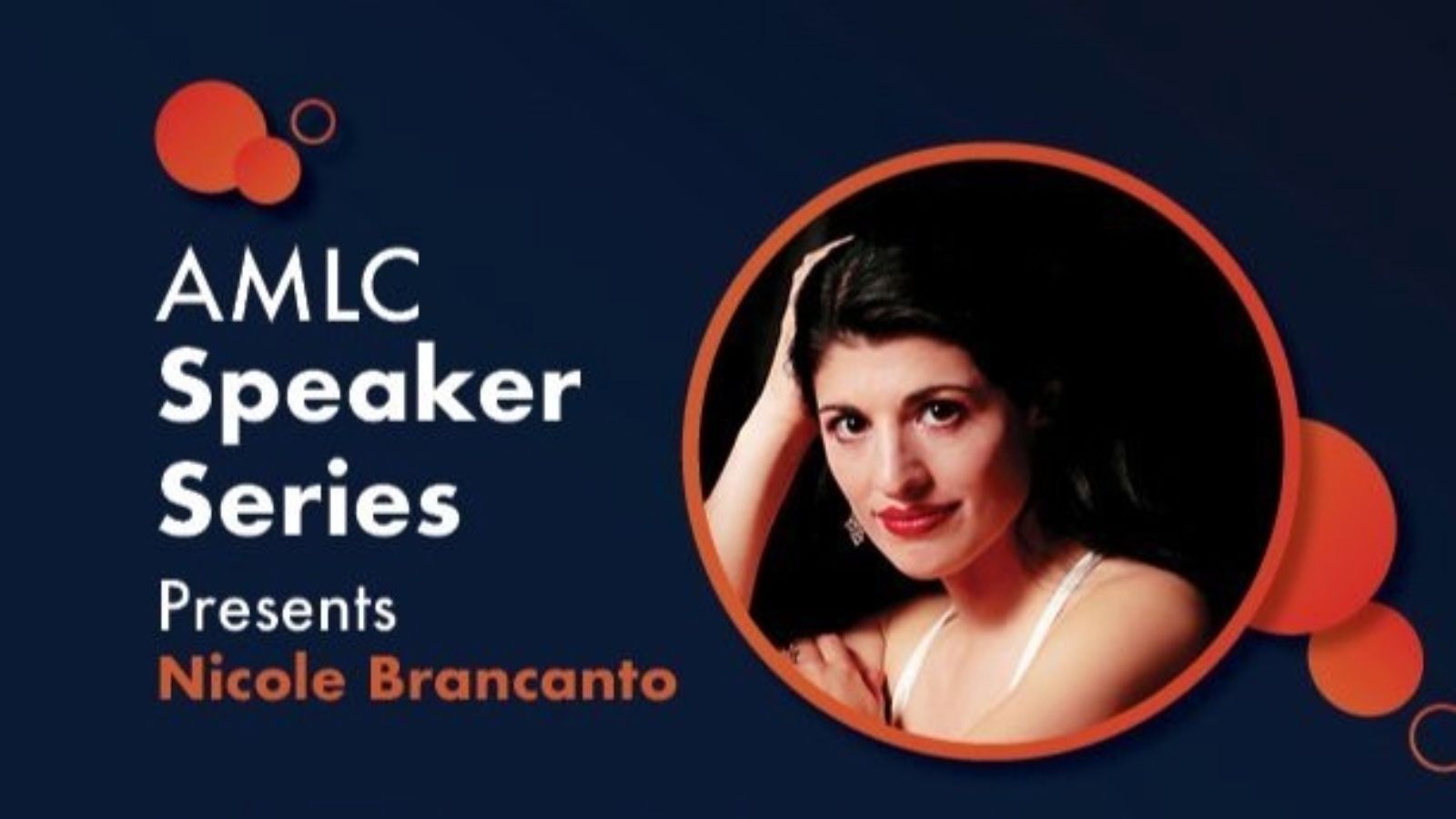 AMLC Speaker Series Nicole Brancato