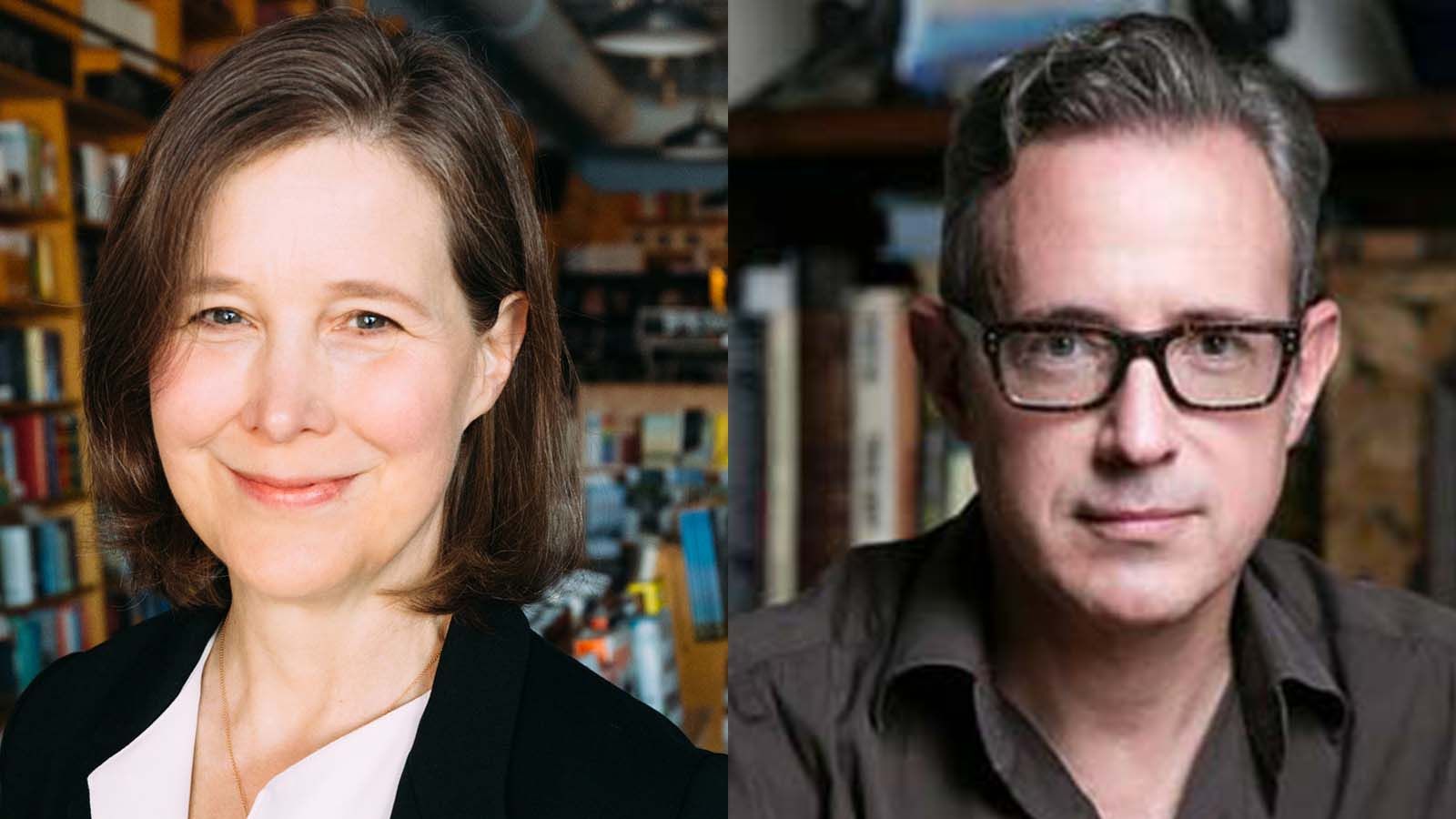 (From left) Ann Patchett and Patrick Ryan