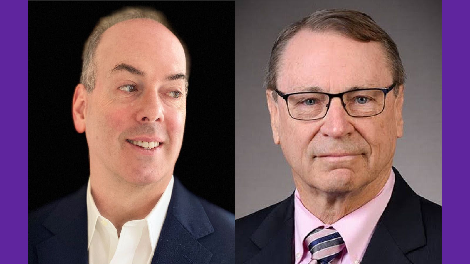 From left: Benjamin Hett and Craig Symonds.