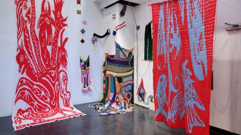 Photo from the 2025 BFA Thesis Exhibition: coda