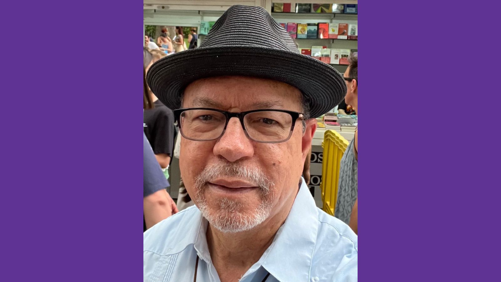 Jose cruz wearing a hat.