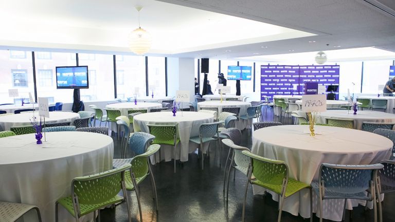 Hunter College cafeteria