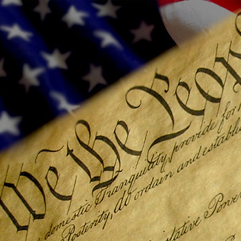 U.S. Constitution - we the people