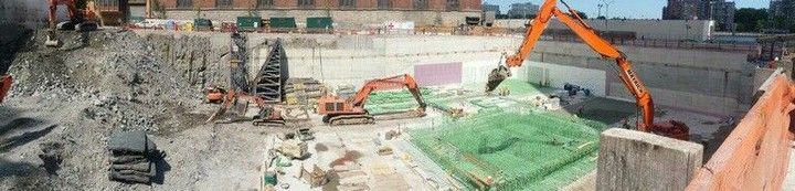 Hunter construction site