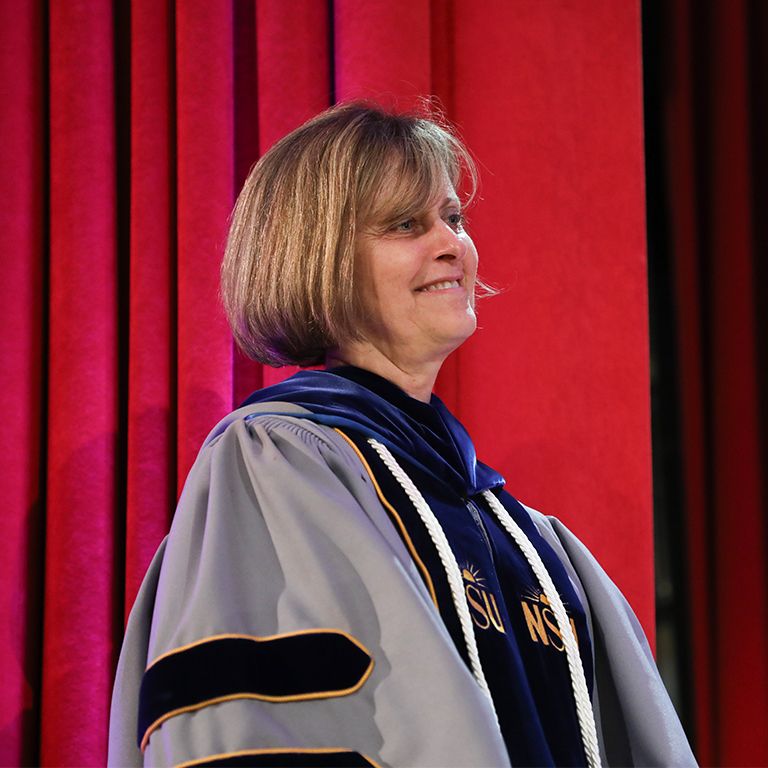 Faculty from the Department of Physical Therapy at Graduation