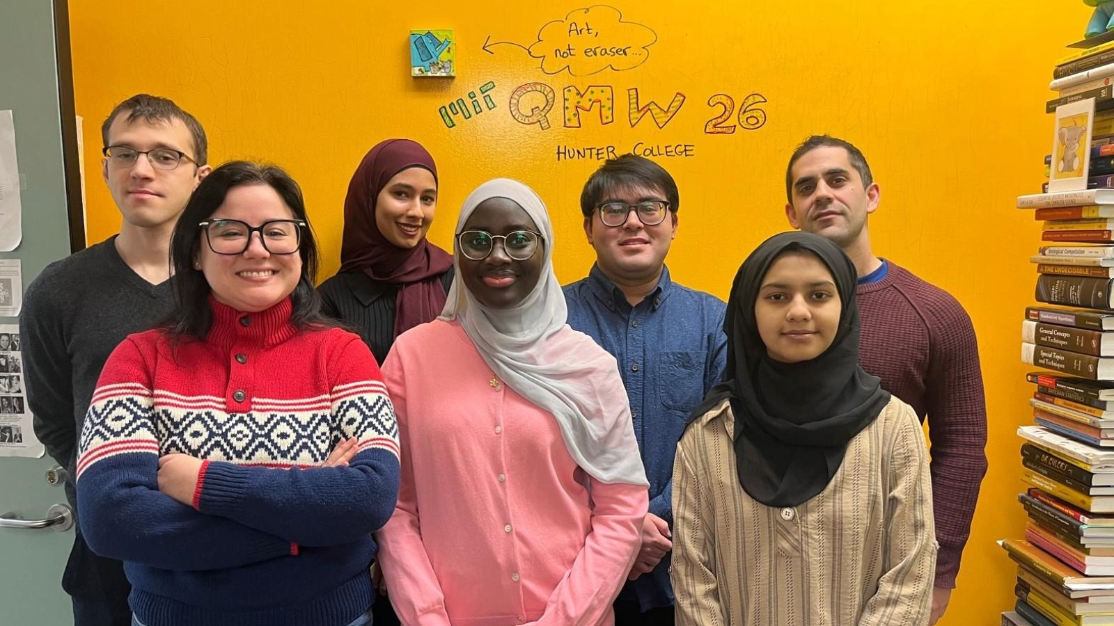 Hunter College students participating in the MIT Quantitative Methods Workshop (QMW), Jan 1-7 2026.