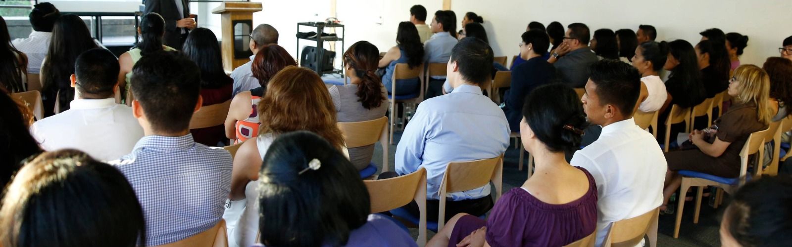 Students attending the Dreamer Scholars 2015 event.