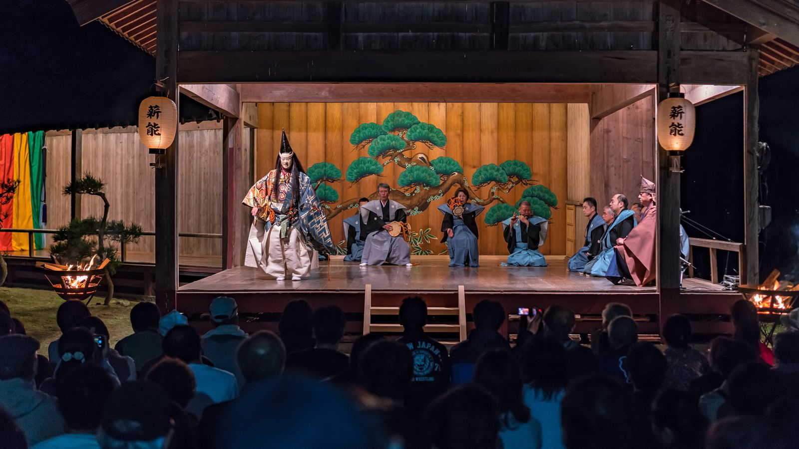 Photo: Noh theater performance on Sado Island, Japan. Credit: Yoshiyuki Ito, CC