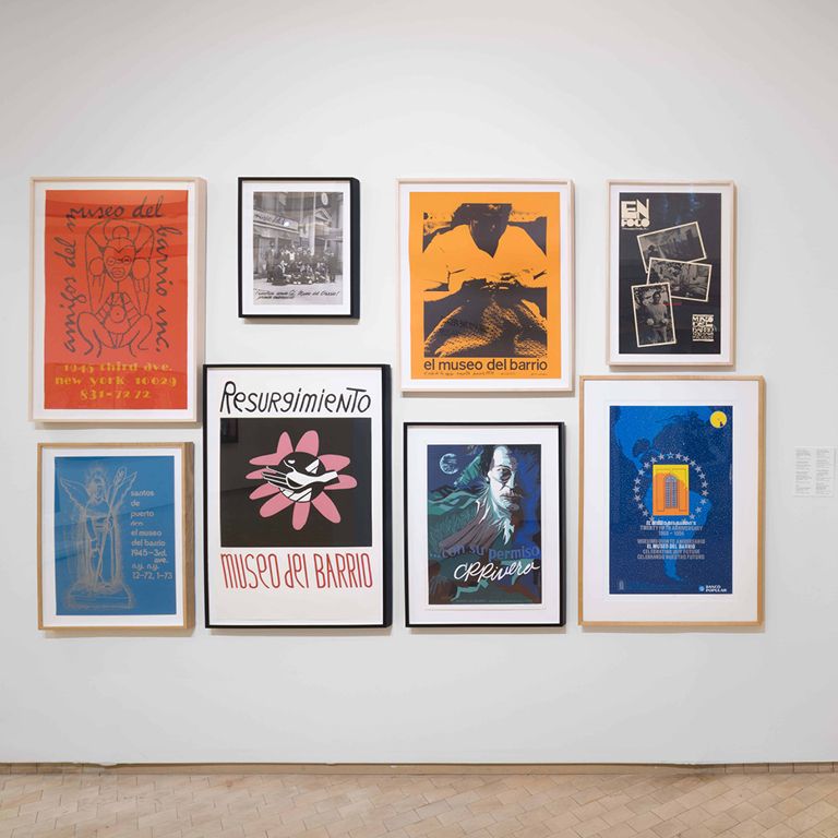 Art exhibit at El Museo Del Barrio.