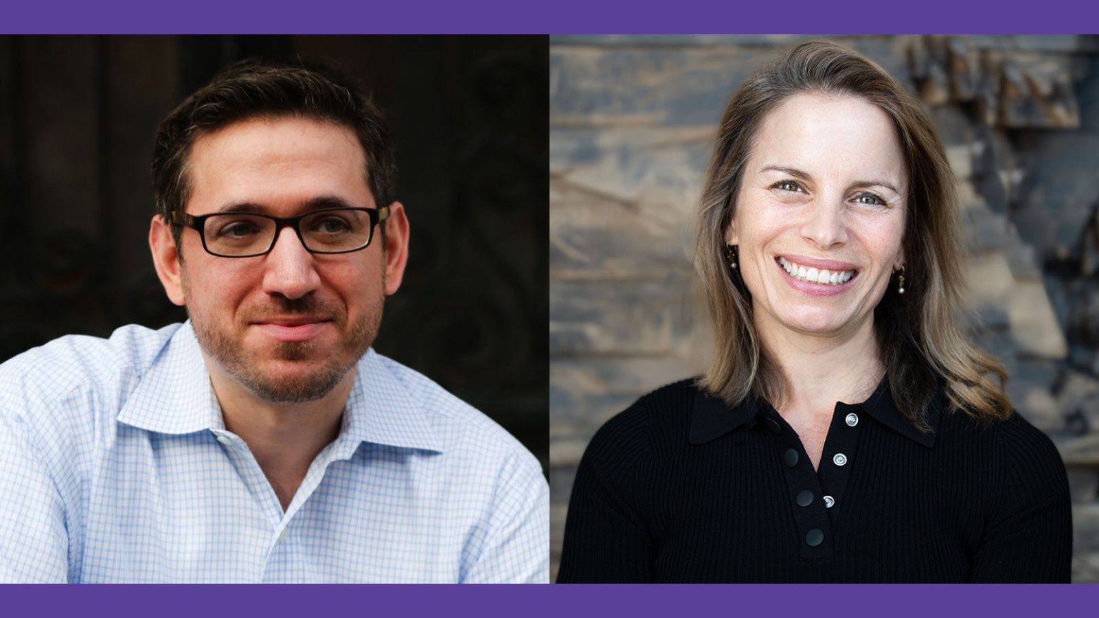 Zalman Newfield and Jessica Lang