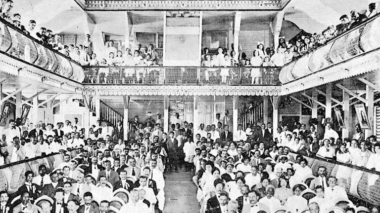Asamblea espiritista celebrada en el teatro Variedades de Bayamón del 3 al 5 de julio de 1915