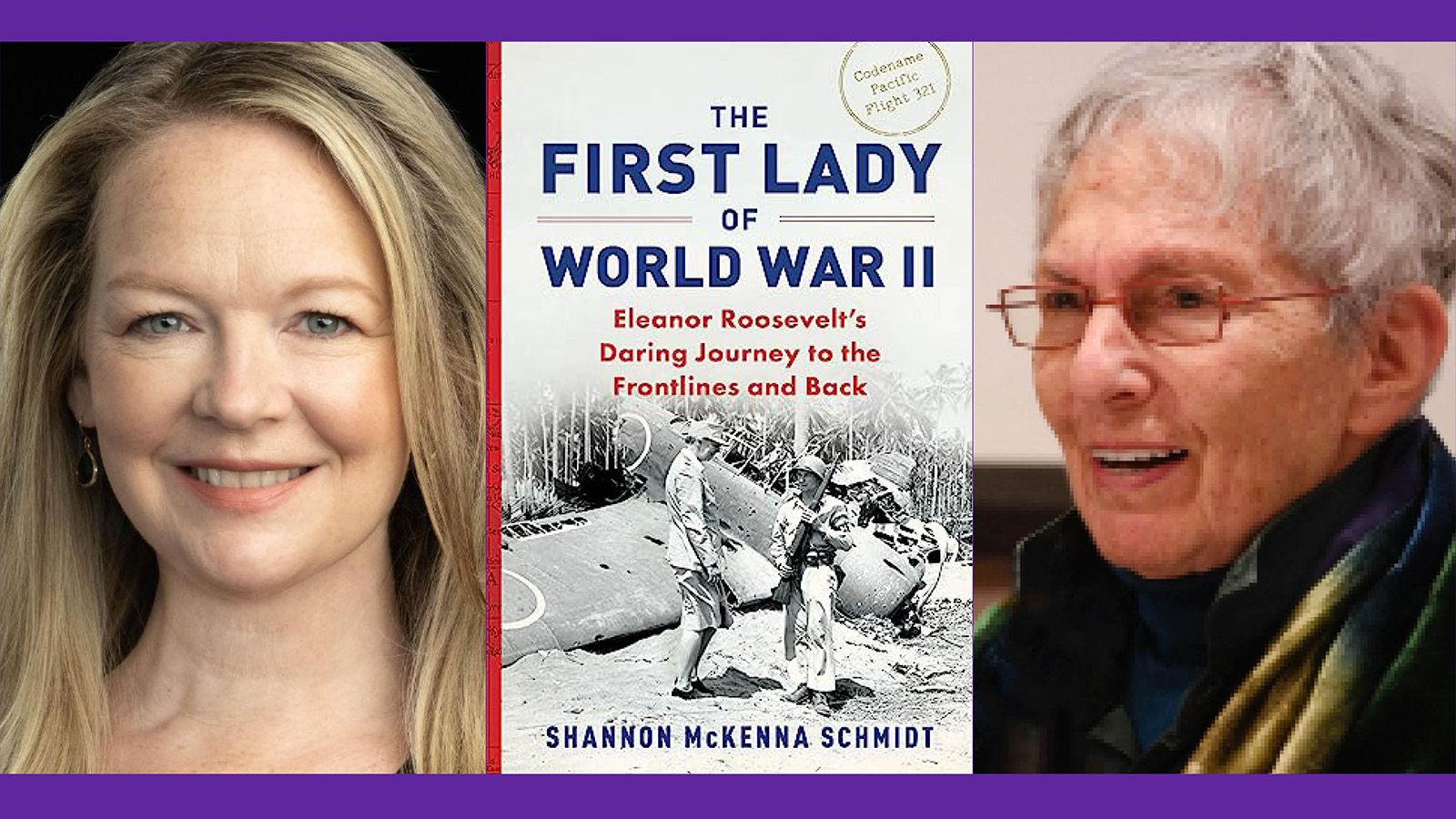 (From left) SHannon McKenna Schmidt and Blanche Wiesen Cook