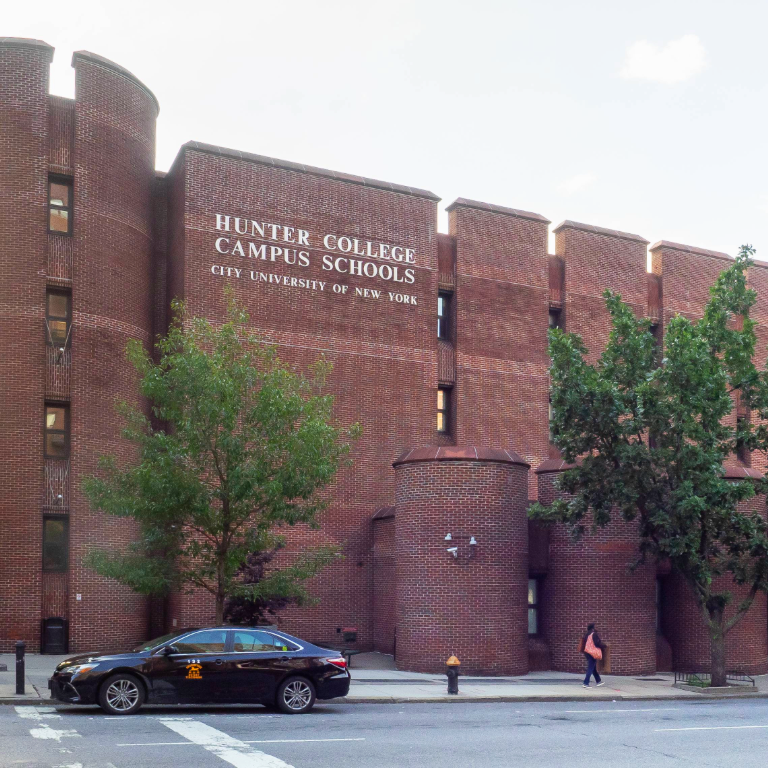 Exterior image the Hunter College Campus Schools building