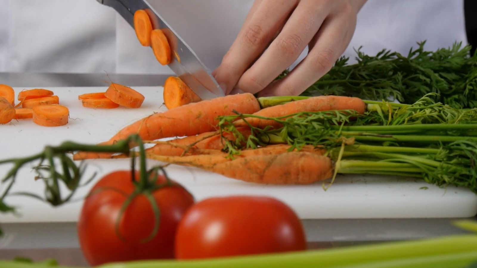food being prepared