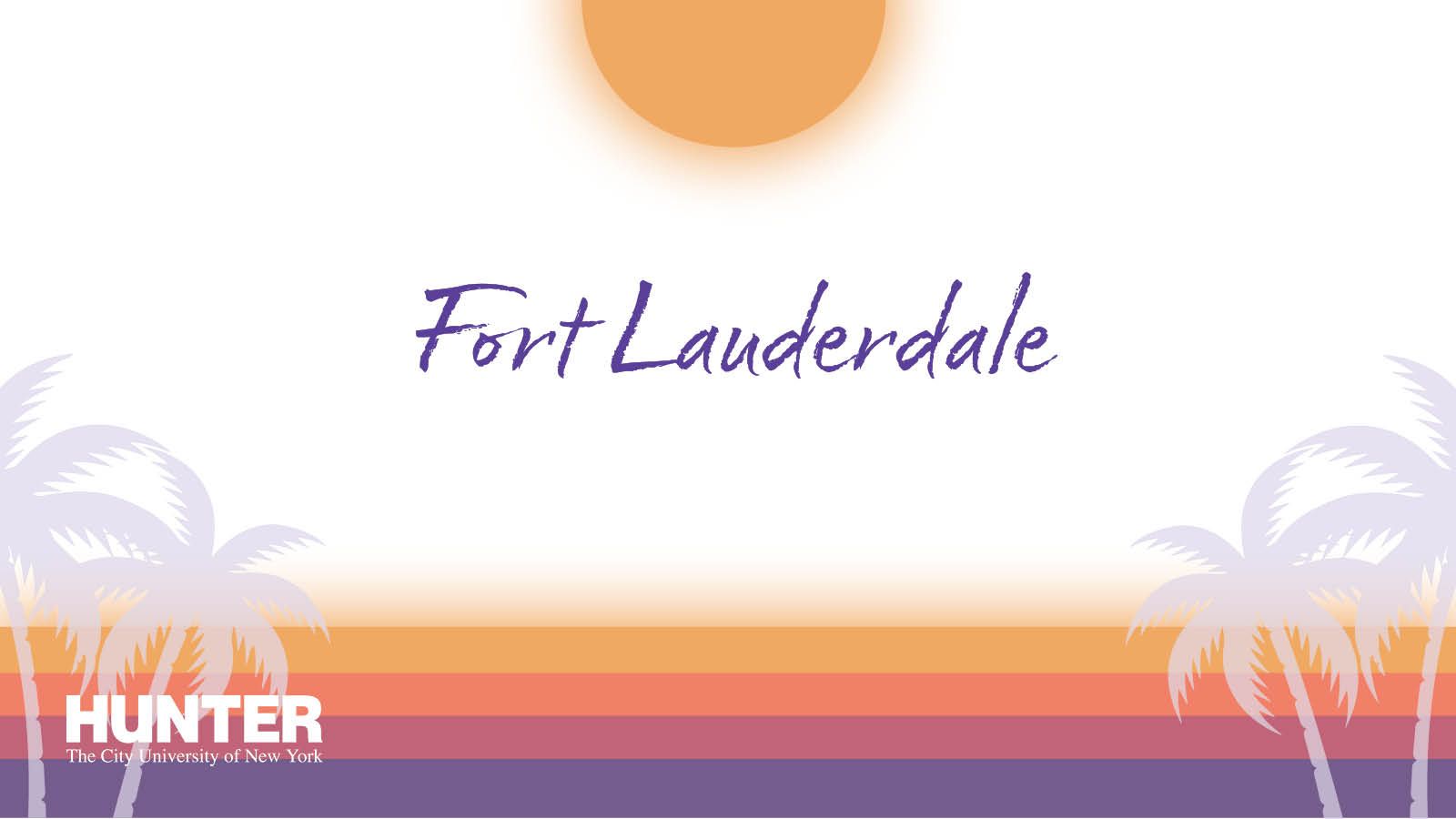 Alumni weekend in Fort Lauderdale