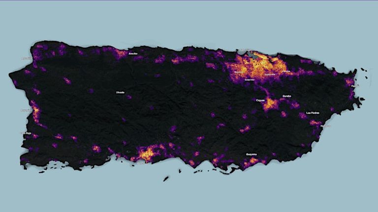 GIS Map of Puerto Rico