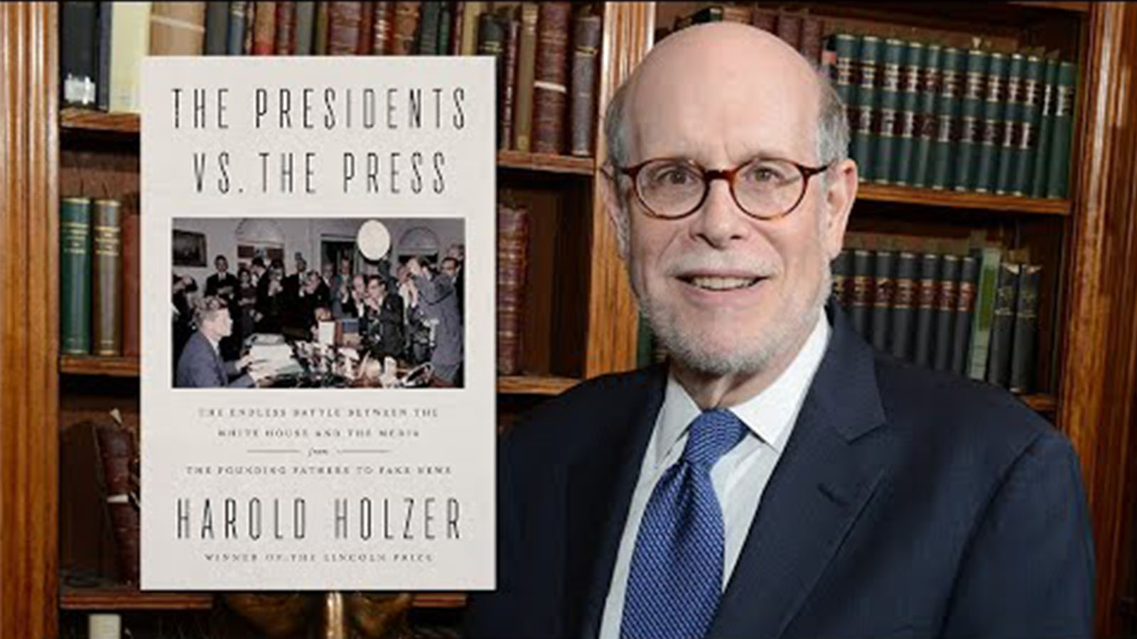 Harold Holzer, the Jonathan Fanton Director of the Roosevelt House Public Policy Institute at Hunter College.