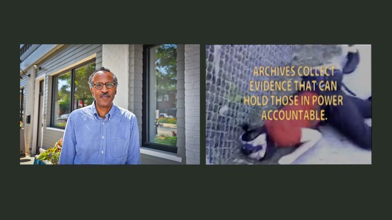Stills from the documentary film 