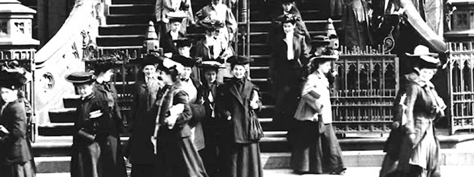 Students of the Normal College, later renamed to Hunter College