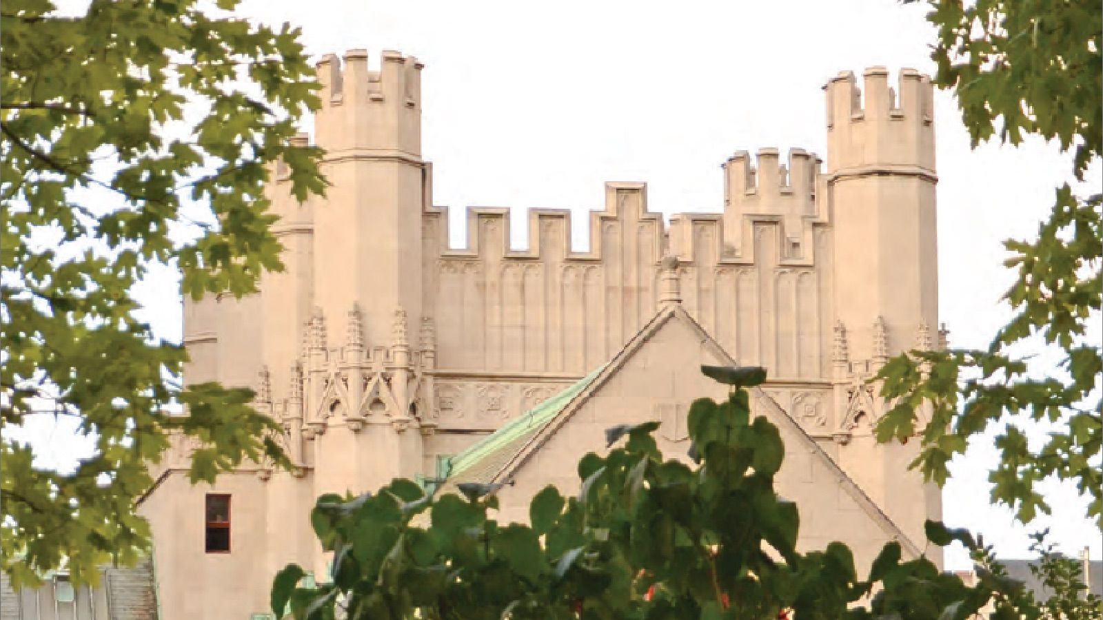 top of hunter building