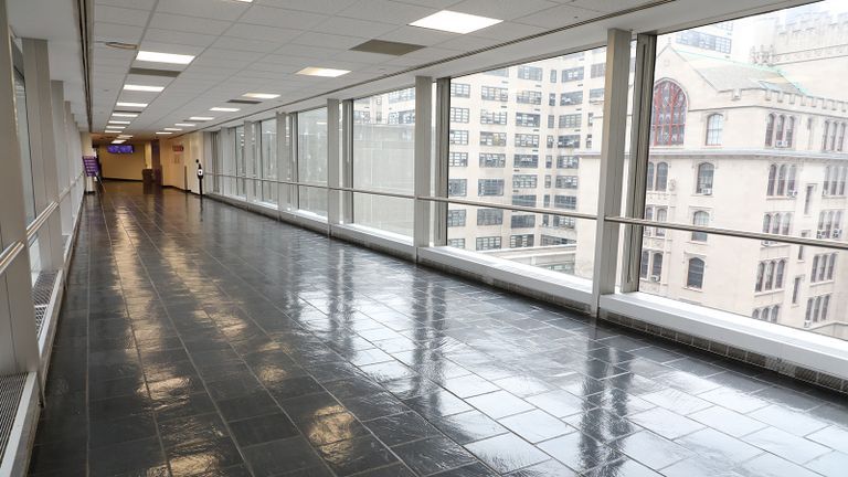 Hunter College 7th Floor Skybridge