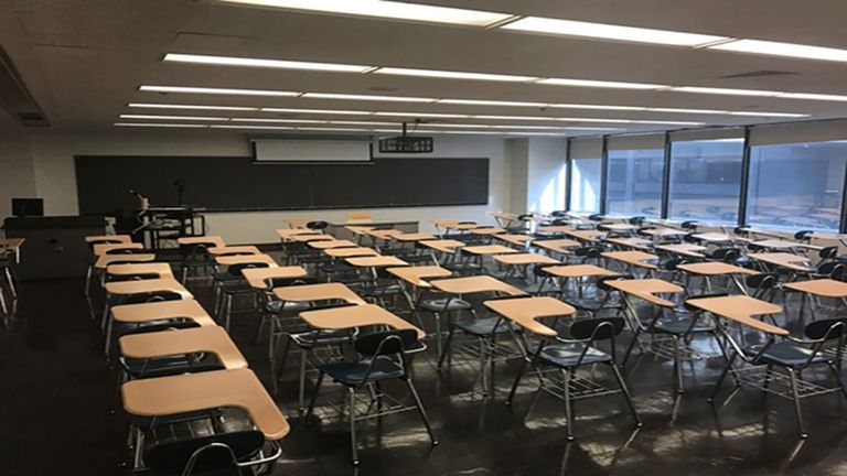 Hunter College Large Classroom