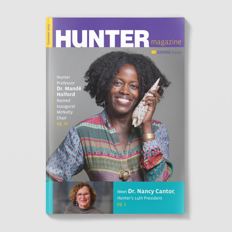 Cover of Hunter Magazine Spring 2023 Edition