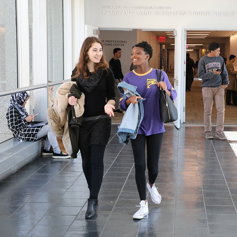 Students Walking