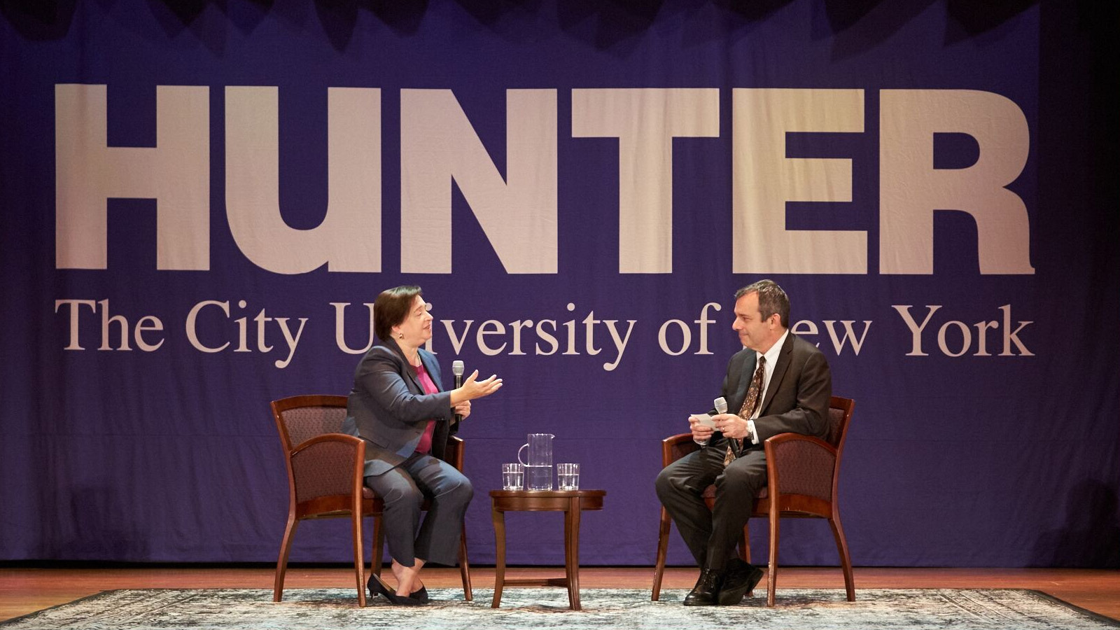 Supreme Court Justice Elena Kagan in conversation with Dean Manning
