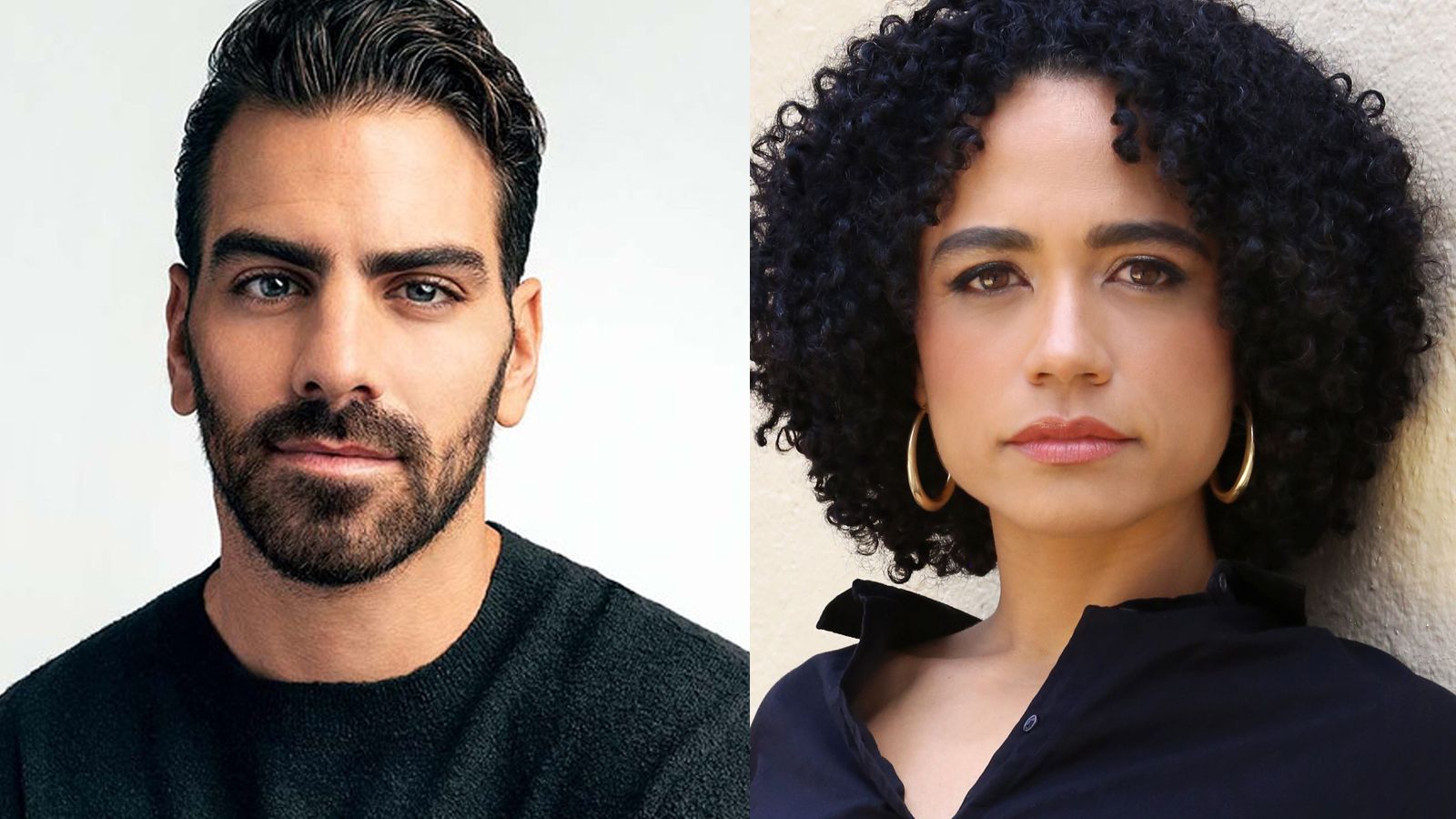 (From left) Nyle DiMarco and Lauren Ridloff.