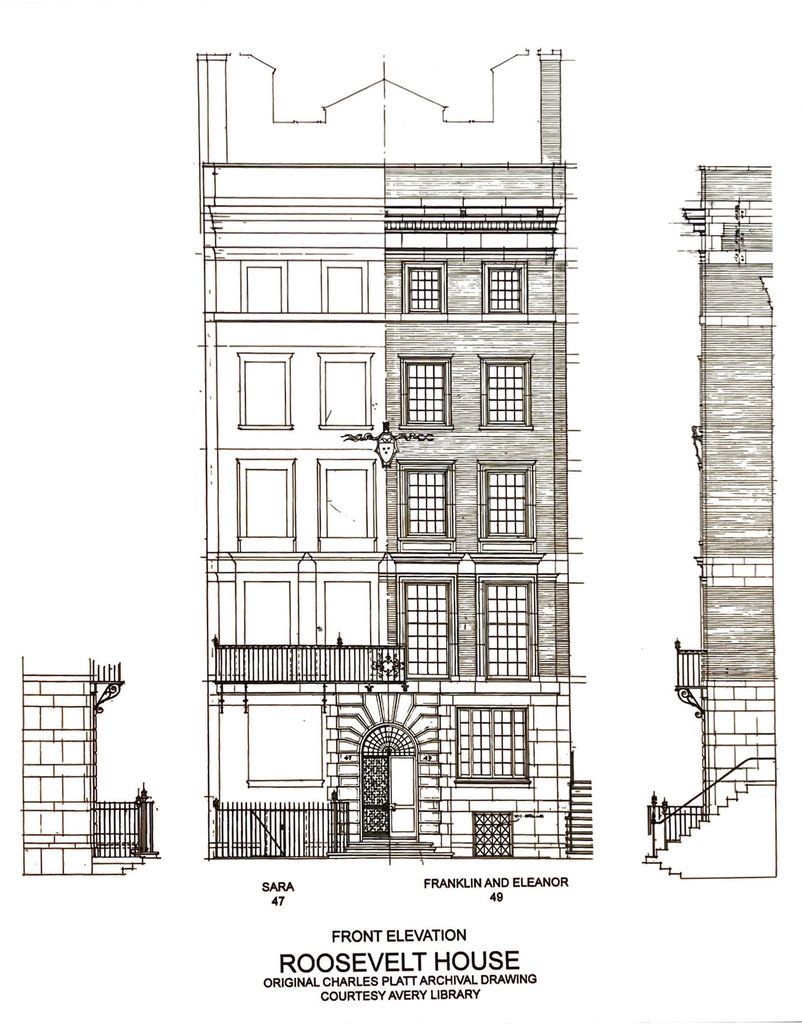Roosevelt House Drawing