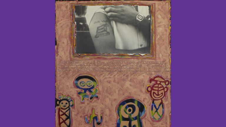 The Most Cultural Thing You Can Do (1983) painting