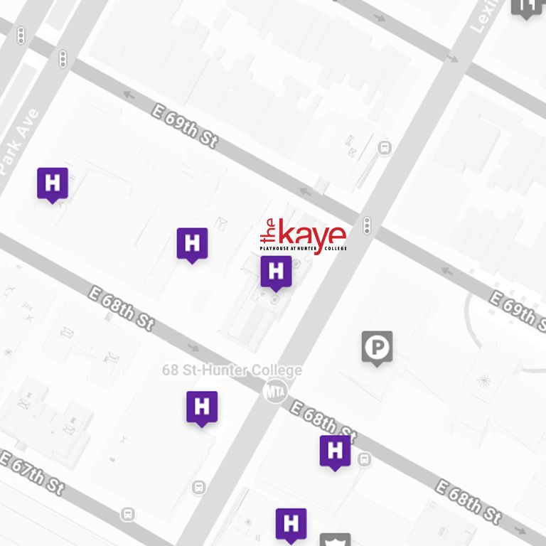 Kaye Playhouse Location map