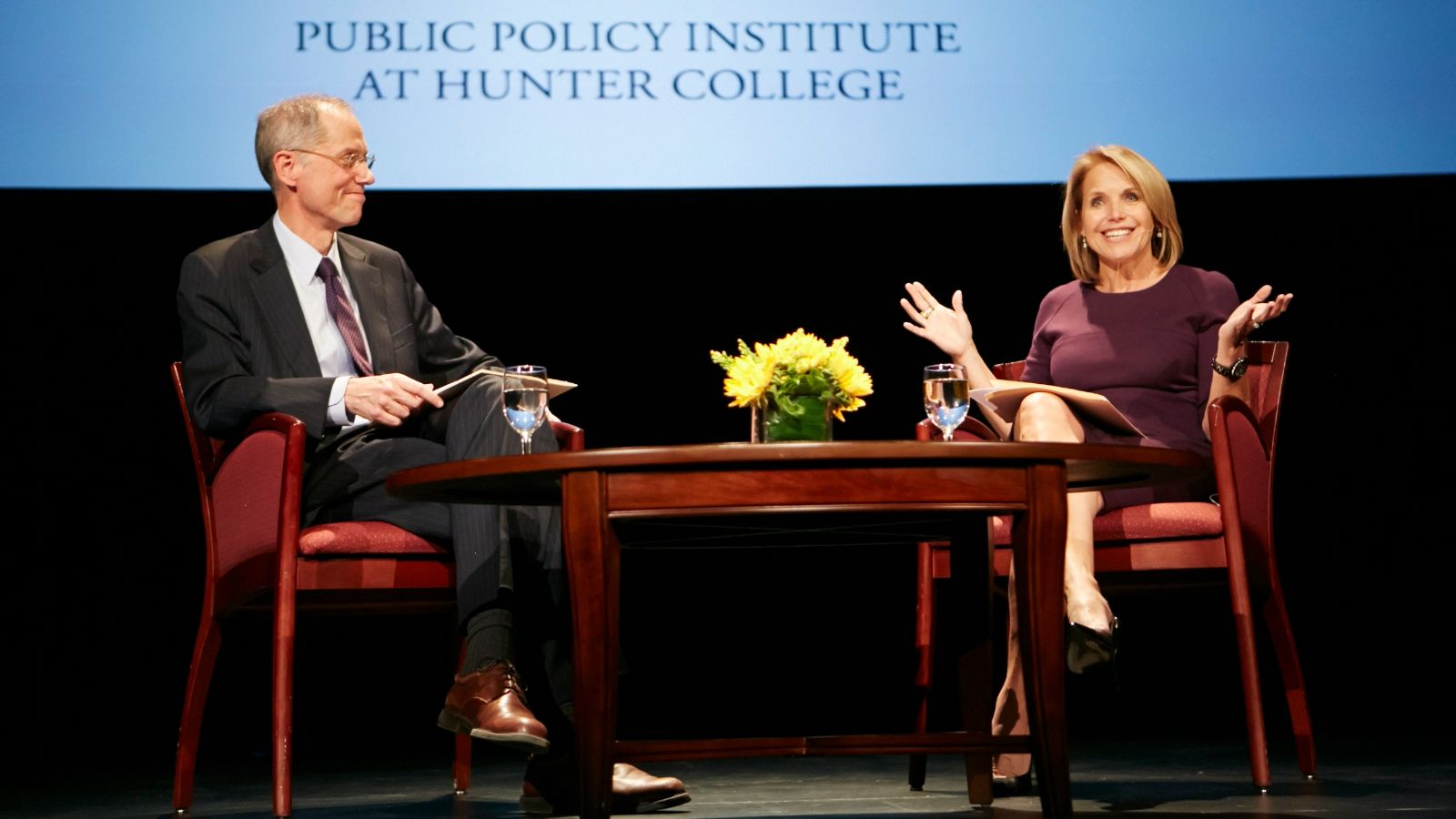 Roosevelt House Public Policy Institute
Katie Couric at screening of “Fed Up”