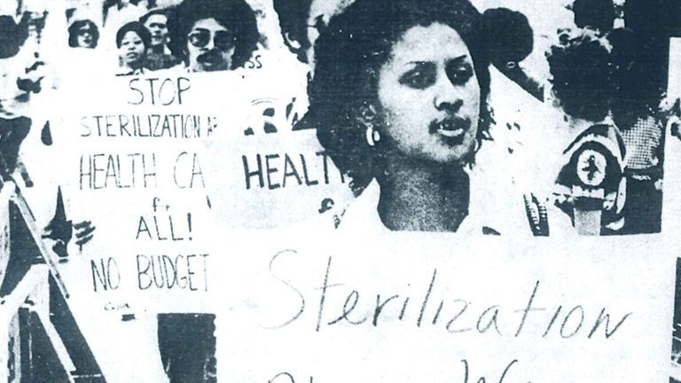 José E. Velázquez Papers. Women Protesting Forced Sterilization. Center for Puerto Rican Studies Library & Archives, Hunter College, CUNY.