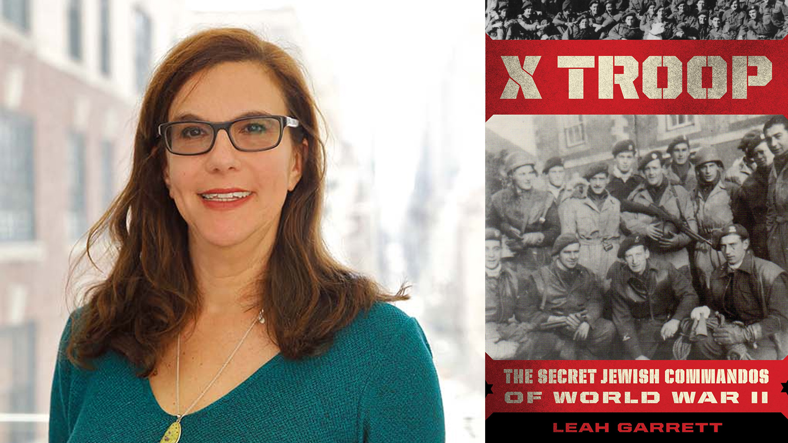 Leah Garrett and her book X troop