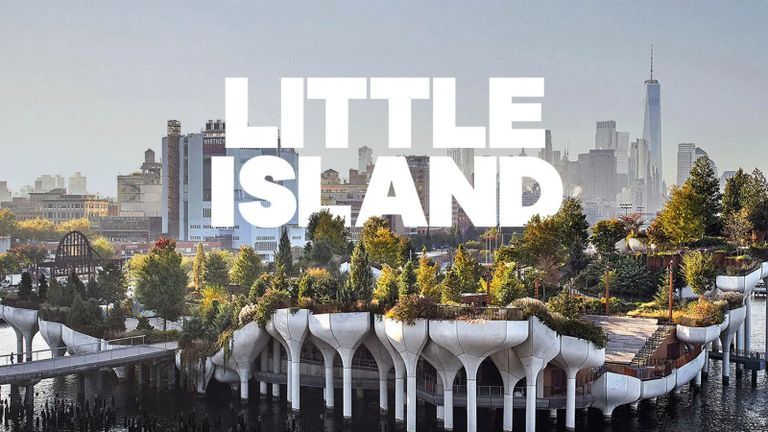 Photo of Little Island during the day.