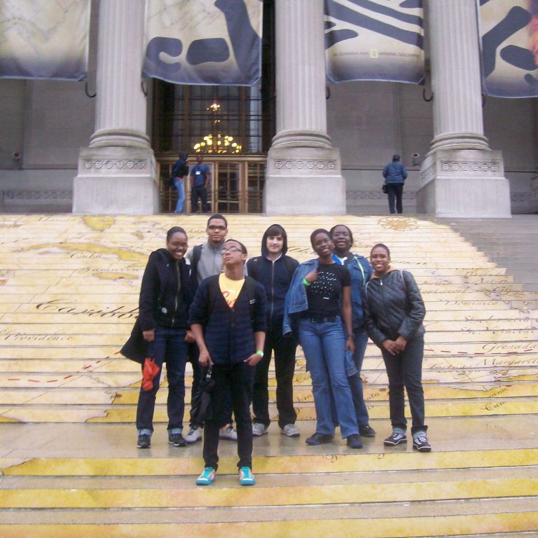 HCLPP members at the franklin institute.