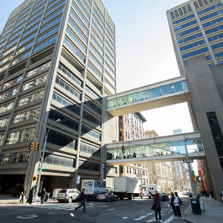 Hunter College main campus building.