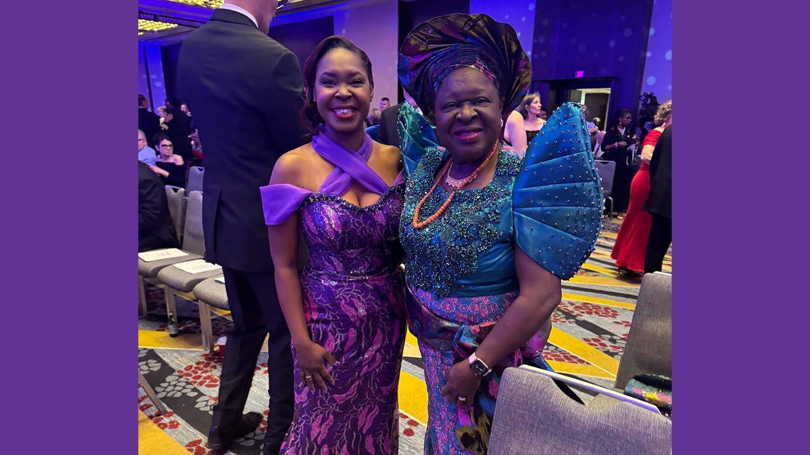 Maya Clark Cutaia and Elsie Jolade