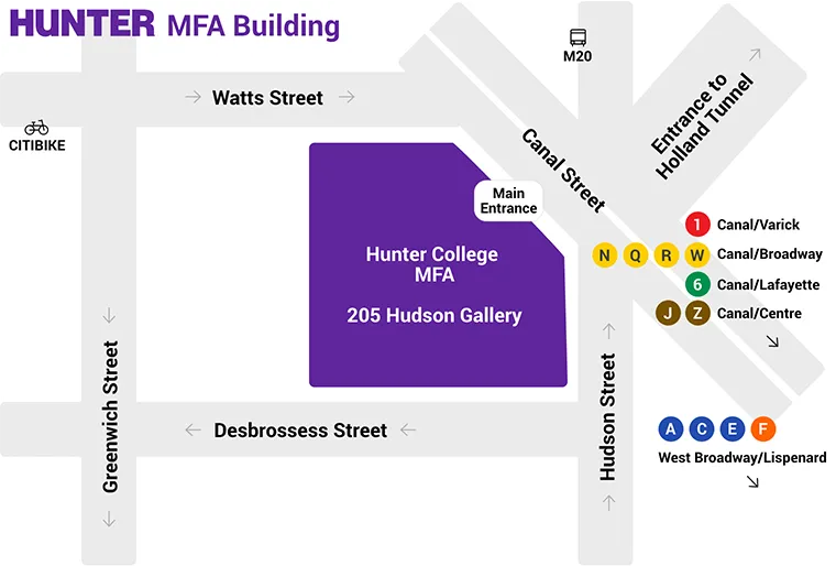 MFA Building Map | Hunter College