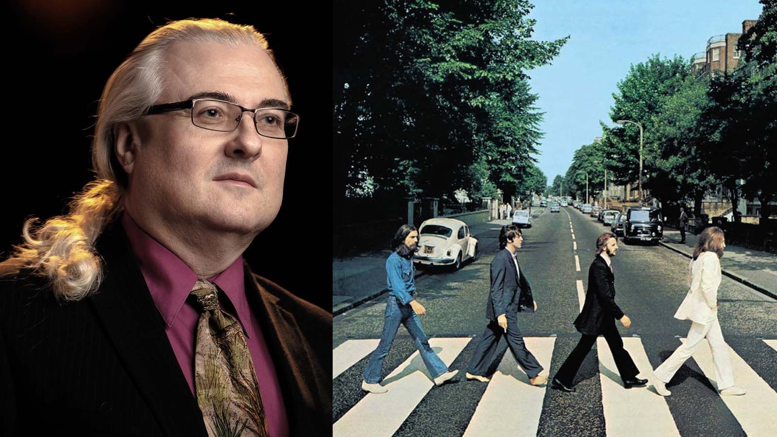 Mark Spicer and Abbey Road Album Cover