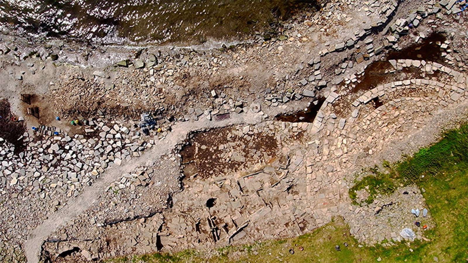 Swandro Excavation site areial view