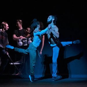 Dancers on stage at NYC Center.