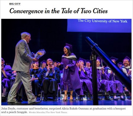  New York Times “Big City” article screenshot