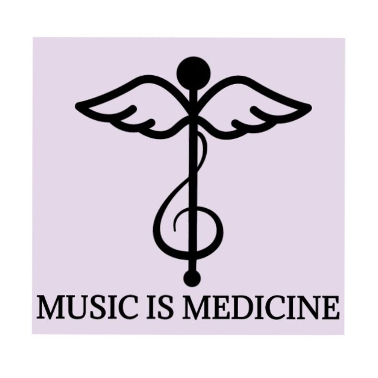 Music is Medicine logo.