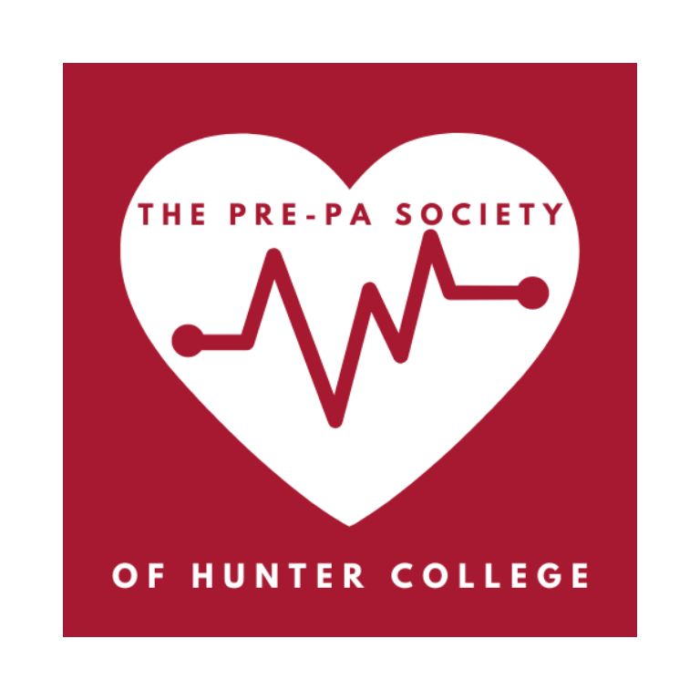 Pre-PA Society of Hunter College logo.