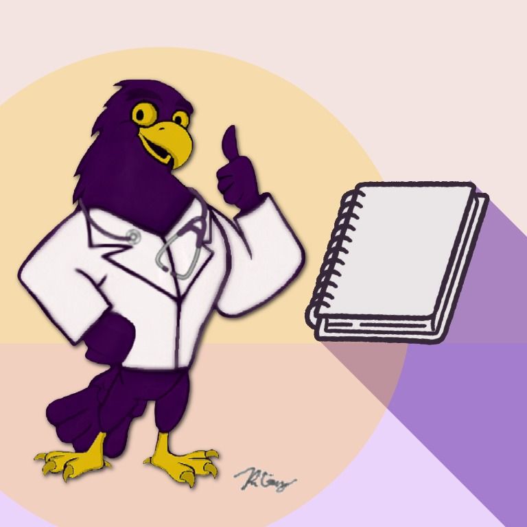 Pre-Health Hunter Hawk with Student Guide notebook